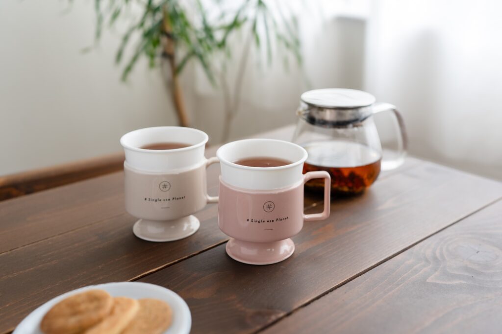 NIKKOの#Single use Planet cup マグカップ