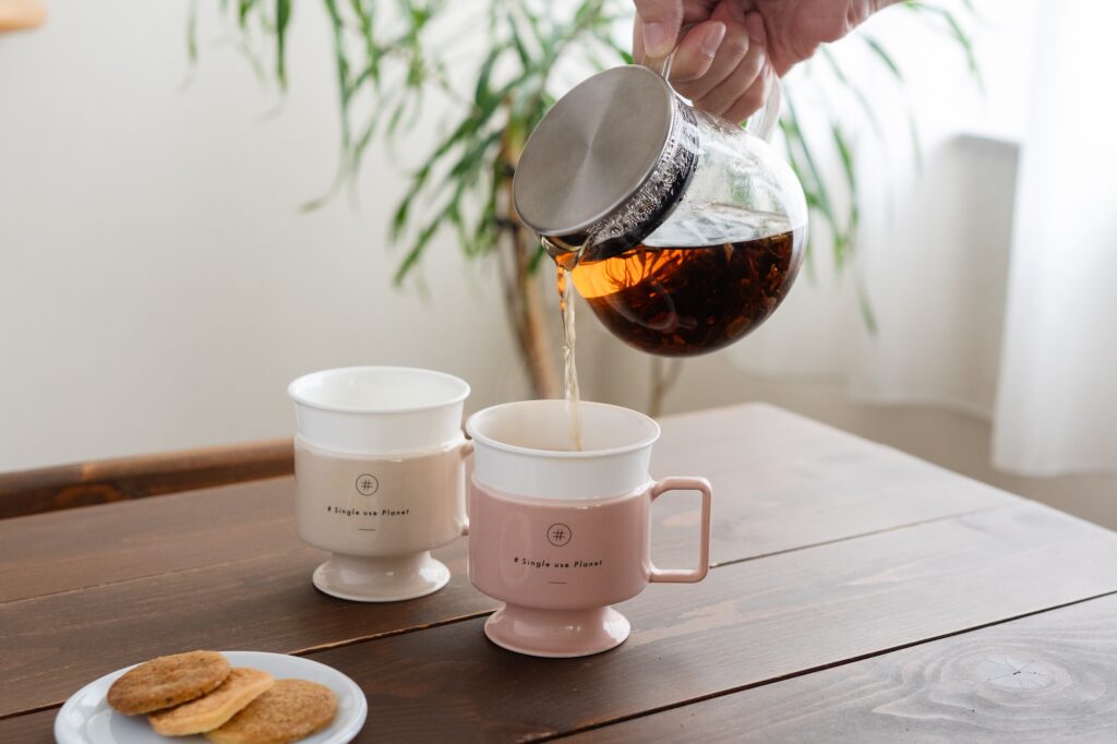 NIKKOの#Single use Planet cup マグカップ
