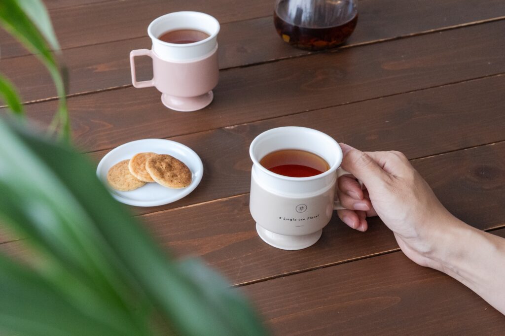 NIKKOの#Single use Planet cup マグカップ