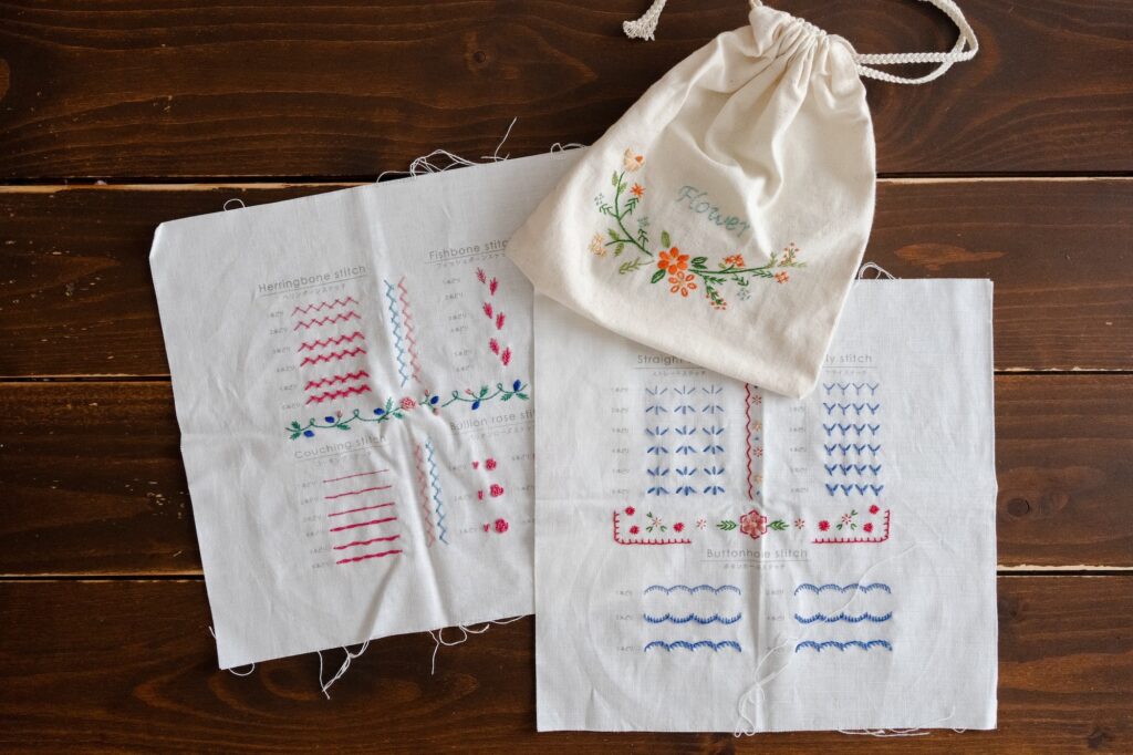 少ない道具で楽しめる趣味「フランス刺繍」