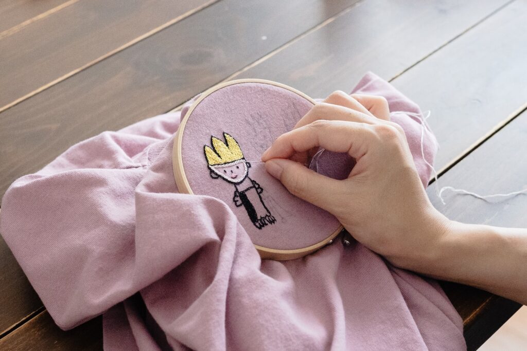 少ない道具で楽しめる趣味「フランス刺繍」