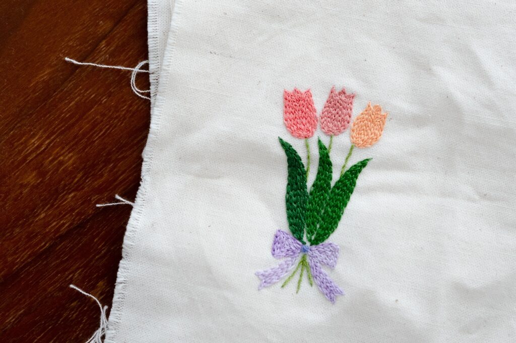 少ない道具で楽しめる趣味「フランス刺繍」