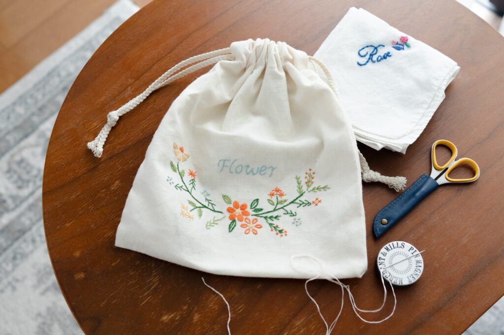 少ない道具で楽しめる趣味「フランス刺繍」