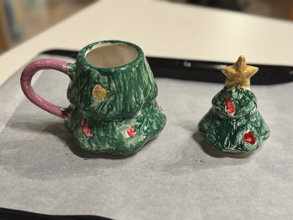 フライングタイガーのクリスマスDIYマグ