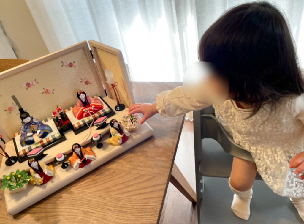 ふらここの雛人形