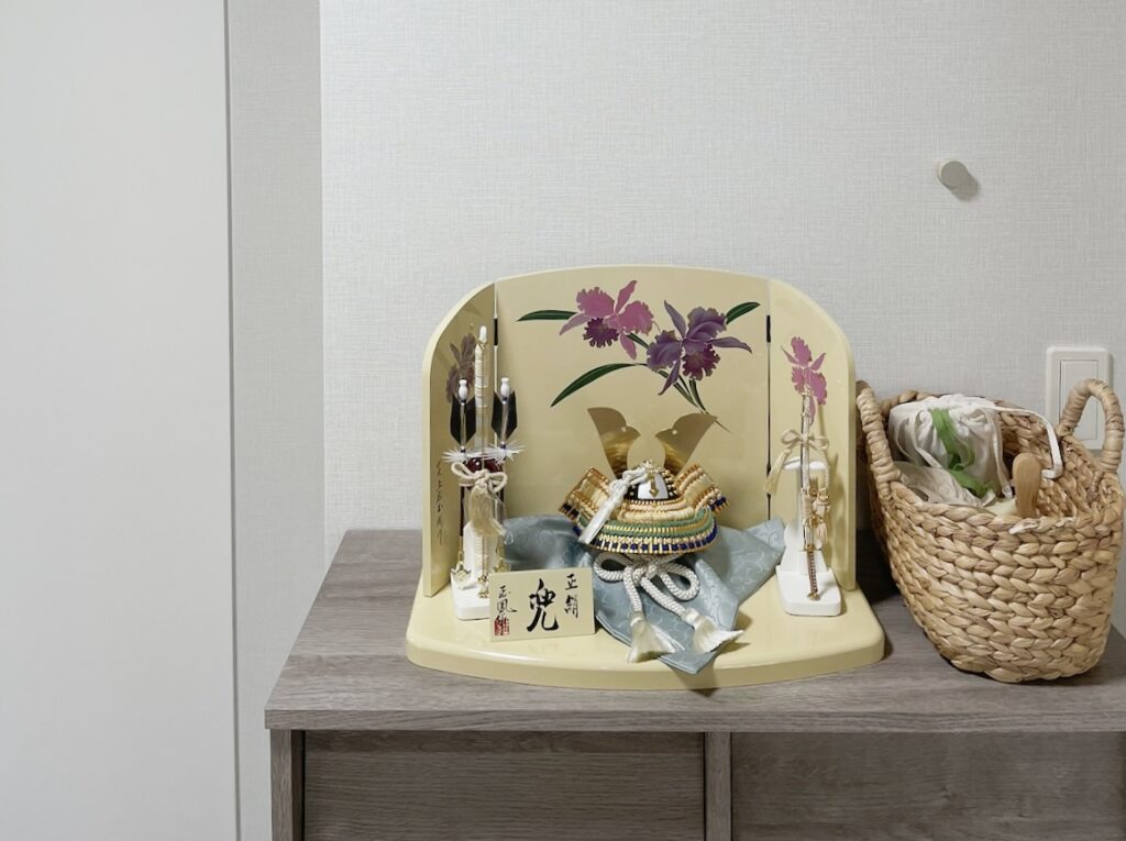 ふらここの五月人形