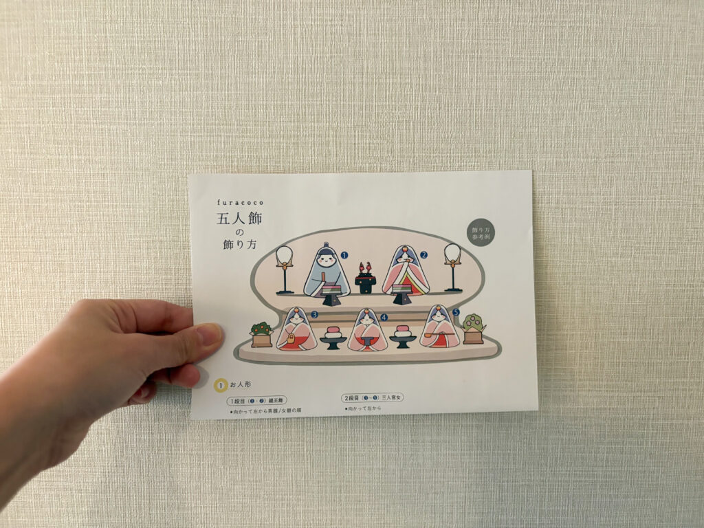 ふらここの雛人形