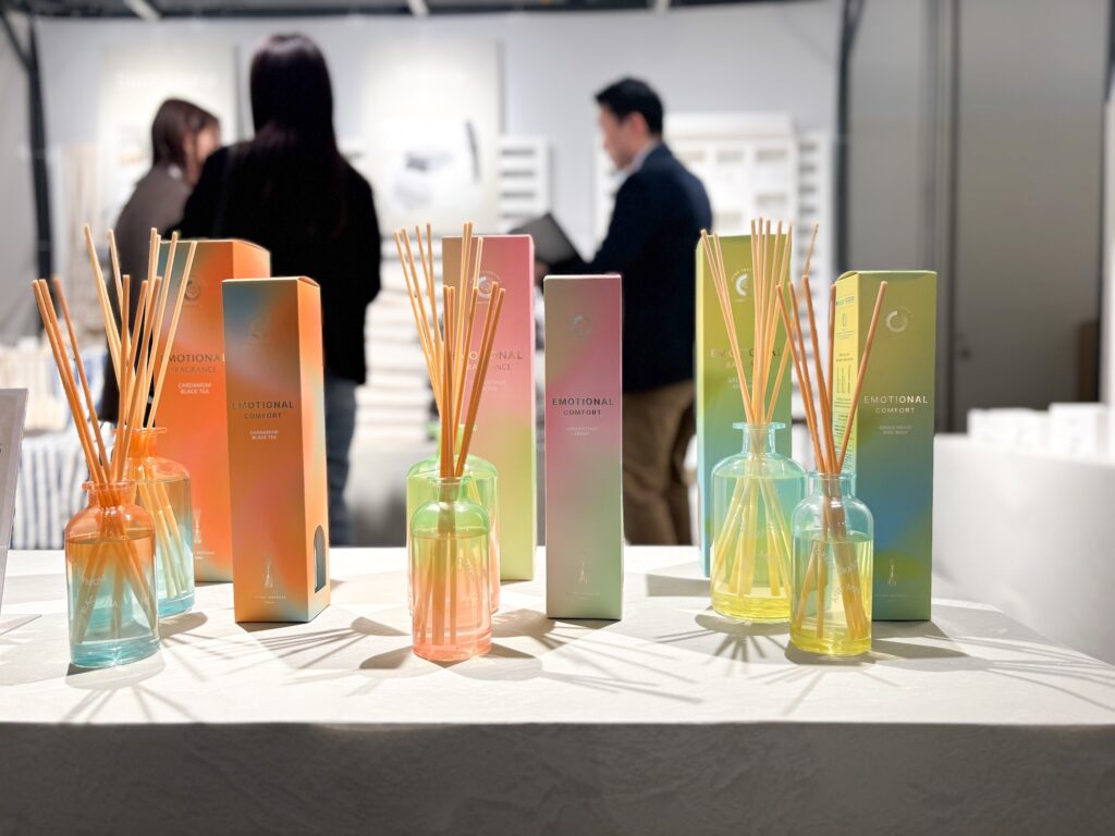 2026年春夏、ニトリの新商品展示会の様子