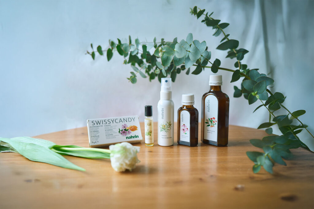 スイス生まれのウェルネスブランド nahrin（ナリン）のアロマアイテムたち