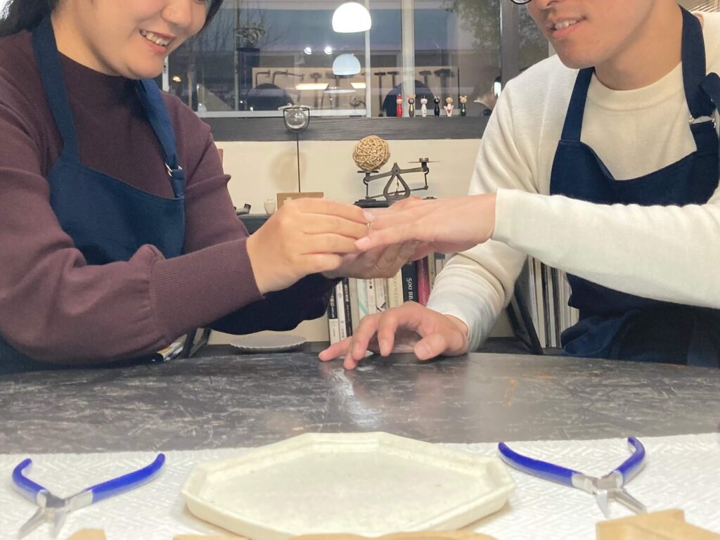 ふたりでつくる時間も一生の宝物。「renri」の手作り結婚指輪