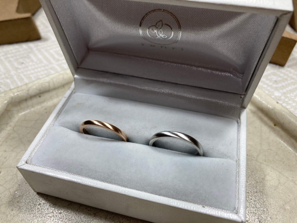ふたりでつくる時間も一生の宝物。「renri」の手作り結婚指輪