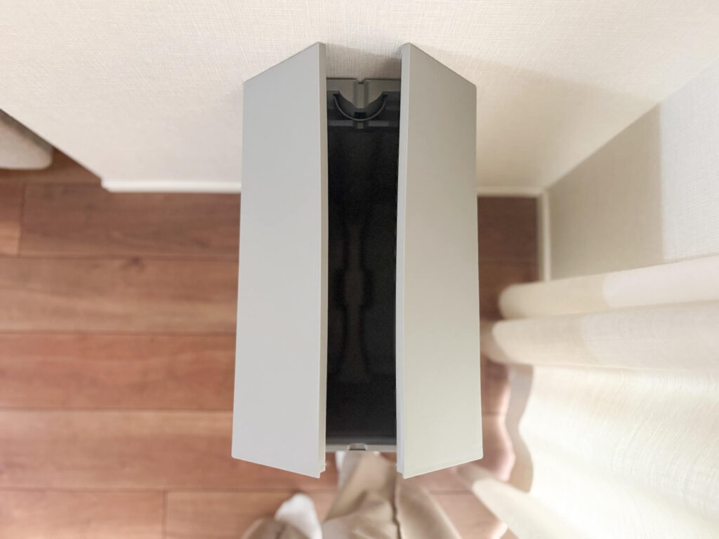 プラスチック収納「RISU」見えるところに置きたいダストボックス「SOLOW ペダルオープンツイン」